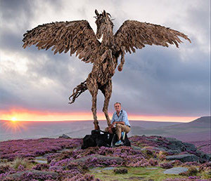 Me at the foot of Pegasus