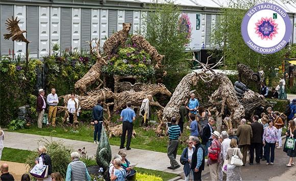 My stand at the Chelsea Flower Show 2017 - 5 stars and the Best Tradestand award!