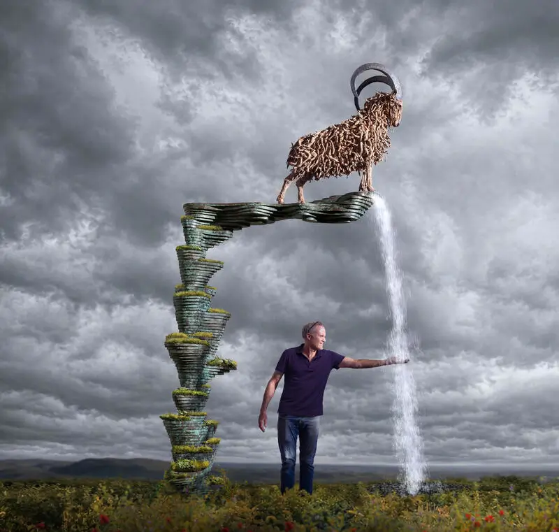 Brinkmanship – driftwood sculpture by James Doran-Webb