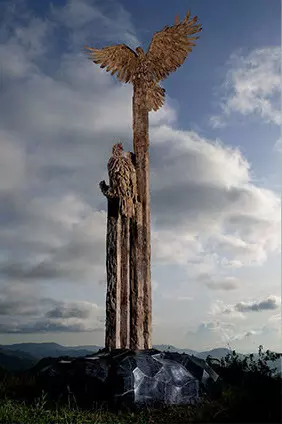 Mag Anak pictured in the hills above Cebu