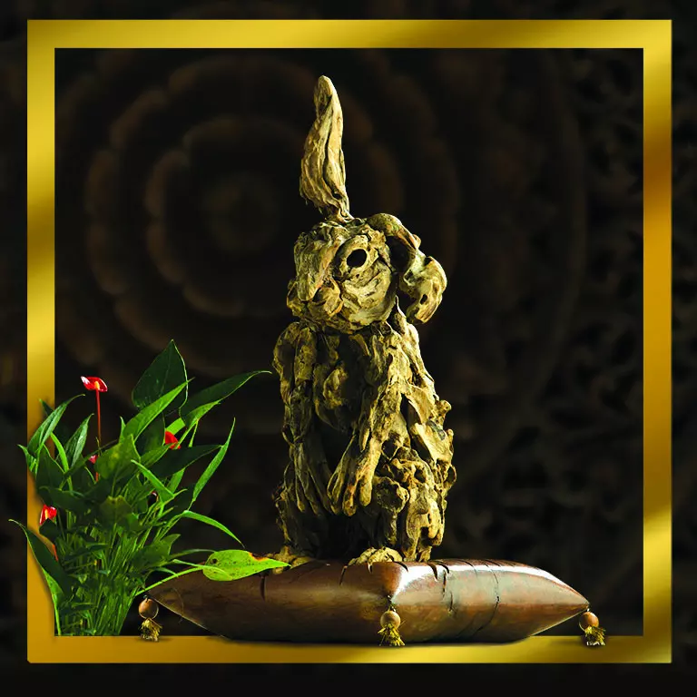 ''The Bolster Bunny'' 22x23x27(h) cm